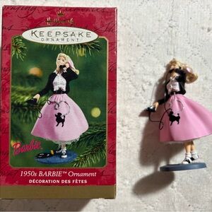 Hallmark 1950’s Barbie Ornament